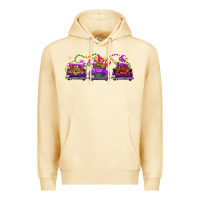 Pina Colada Mardi Gras Farm Trucks Premium Hoodie - FaDigitalArtStudio