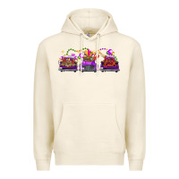 Tofu Mardi Gras Farm Trucks Premium Hoodie - FaDigitalArtStudio