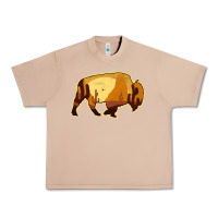 Burro Desert Landscape Bison Silhouette Urban Heavy Tee - Bettercallsaul