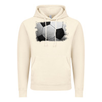 Vintage Artic Soccer Ball Brushstroke Vintage Hoodie - RanaPortraitStore