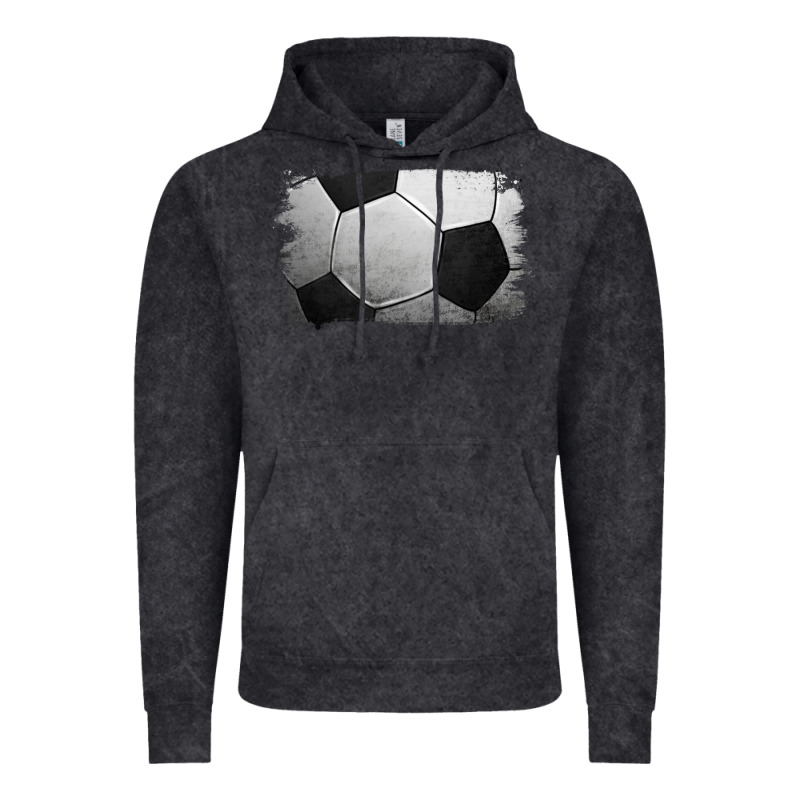 Soccer Ball Brushstroke Vintage Hoodie by RanaPortraitStore | Teevron