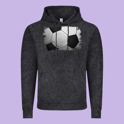 Soccer Ball Brushstroke Vintage Hoodie Designed By Ranaportraitstore