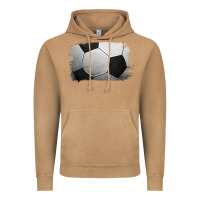 Vintage Camel Soccer Ball Brushstroke Vintage Hoodie - RanaPortraitStore