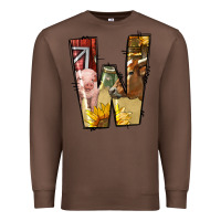 Chestnut farm life alphabet lowercase letters w Premium Sweatshirt - BundleAndBundleShop