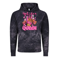 Cloud Black Survivor queen Breast Cancer afro girl sneakers Vintage Hoodie - RanaPortraitStore