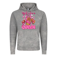 Cloud Rock Survivor queen Breast Cancer afro girl sneakers Vintage Hoodie - RanaPortraitStore