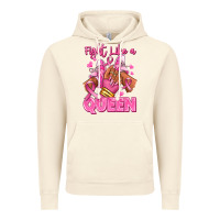Vintage Artic Survivor queen Breast Cancer afro girl sneakers Vintage Hoodie - RanaPortraitStore