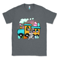 Charcoal Heather easter train Classic Tee - Artiststas