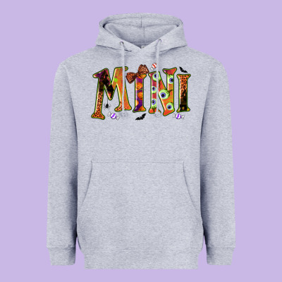 Halloween Mini Heavyweight Hoodie Designed By Bundleandbundleshop