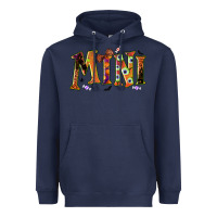 Navy halloween mini Heavyweight Hoodie - BundleAndBundleShop