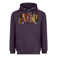 Plum halloween mini Heavyweight Hoodie - BundleAndBundleShop
