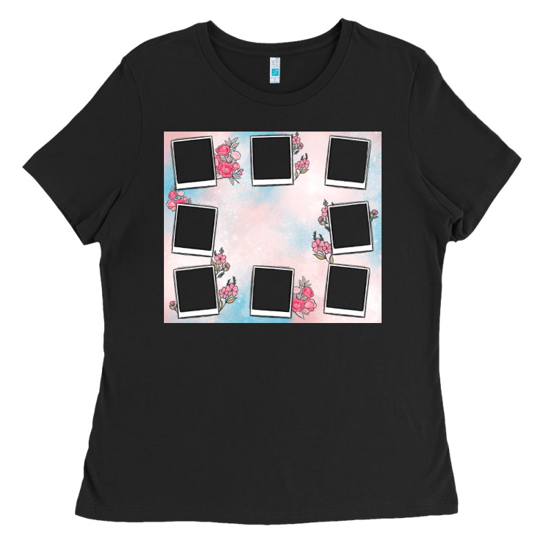 Add Your Text Photo Collage Life Ladies Tee by MaliasSmallBusiness | Teevron