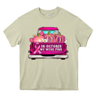 Mossy truck in october we wear pink Heavy Core Tee - AdoDesignShop