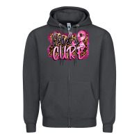 Smoke find a cure Zipper Hoodie - FaDigitalArtStudio