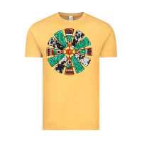 Vintage Mustard western windmill Vintage Tee - Jasminsmagicworld
