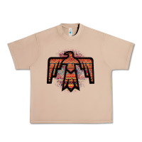 Burro Red Aztec Thunderbird Urban Heavy Tee - Bettercallsaul