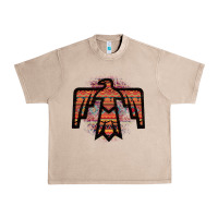 French Oak Red Aztec Thunderbird Urban Heavy Tee - Bettercallsaul