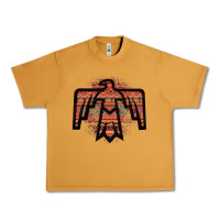 Peanut Butter Red Aztec Thunderbird Urban Heavy Tee - Bettercallsaul