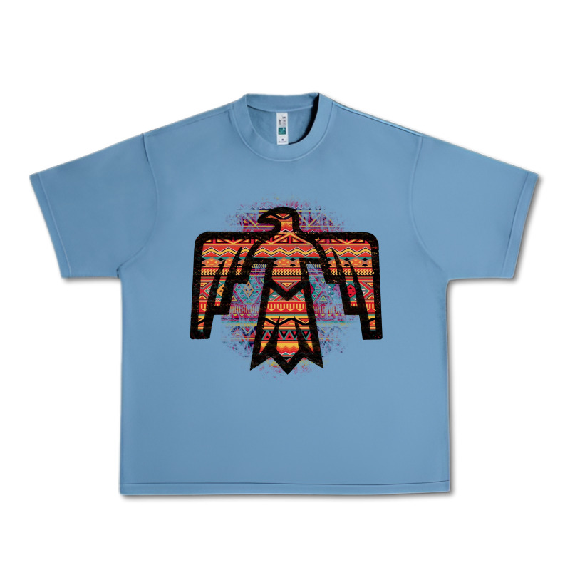 Red Aztec Thunderbird Urban Heavy Tee by Bettercallsaul | Teevron