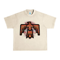 Sandshell Red Aztec Thunderbird Urban Heavy Tee - Bettercallsaul