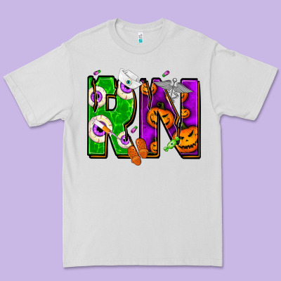 Halloween Rn Premium Tee Designed By Nancycooperartshop