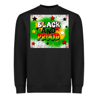 Black black and proud Heavyweight Sweatshirt - CowGirlArtShop