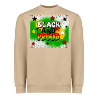 Mushroom black and proud Heavyweight Sweatshirt - CowGirlArtShop