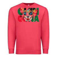 Cardinal chingona sugar skull Premium Sweatshirt - BundleAndBundleShop