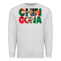 Dove Grey chingona sugar skull Premium Sweatshirt - BundleAndBundleShop