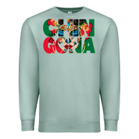 Seafoam chingona sugar skull Premium Sweatshirt - BundleAndBundleShop