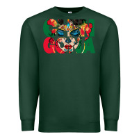 Sports Green chingona sugar skull Premium Sweatshirt - BundleAndBundleShop