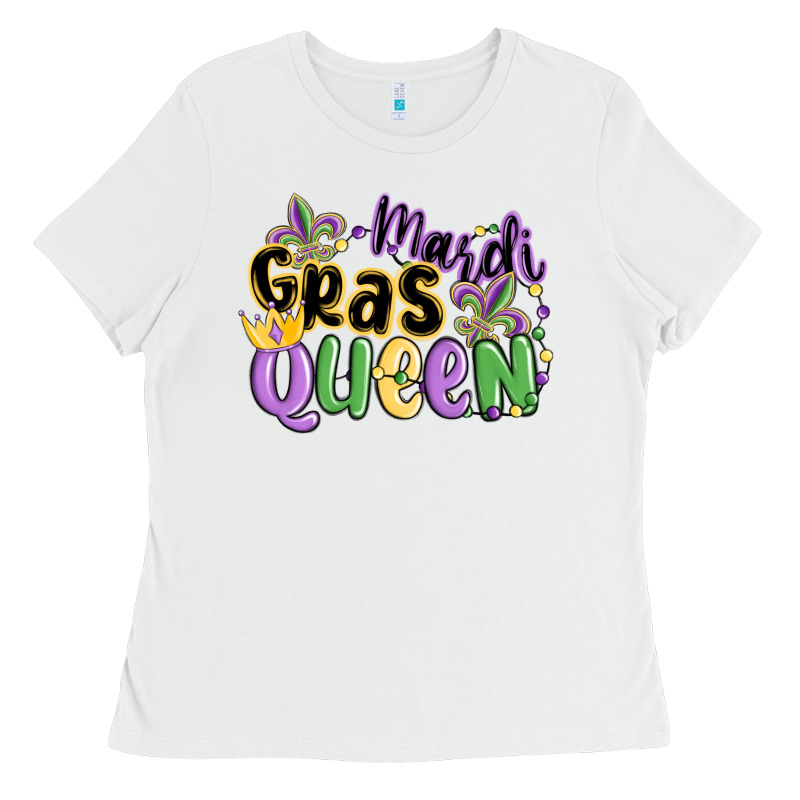 Mardi Gras Queen Ladies Tee by MaliasSmallBusiness | Teevron