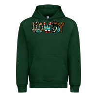 Forest Green howdy Urban Hoodie - CowhideDigitalArt