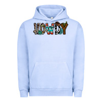 Pigment Grape Ice howdy Urban Hoodie - CowhideDigitalArt