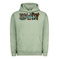 Pigment Oil Green howdy Urban Hoodie - CowhideDigitalArt