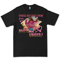 Black whose bed have youre boots been under Premium Tee - NancyCooperArtShop