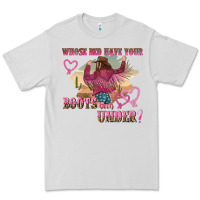 Dove Grey whose bed have youre boots been under Premium Tee - NancyCooperArtShop