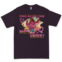 Plum whose bed have youre boots been under Premium Tee - NancyCooperArtShop