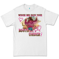 White whose bed have youre boots been under Premium Tee - NancyCooperArtShop