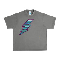 Tornado Purple Border Aztec Pattern Lightning Urban Heavy Tee - Bettercallsaul