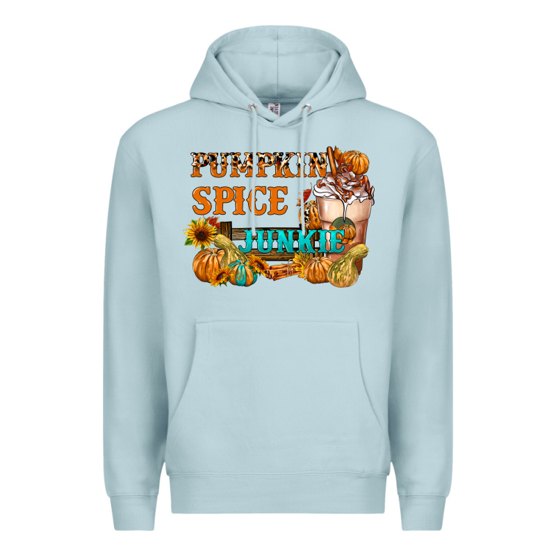 Pumpkin Spice Junkie Premium Hoodie by FaDigitalArtStudio | Teevron