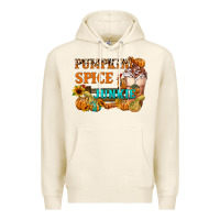 Tofu Pumpkin Spice Junkie Premium Hoodie - FaDigitalArtStudio