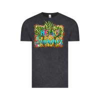 Hello Summer Pineapple Vintage Tee | Teevron