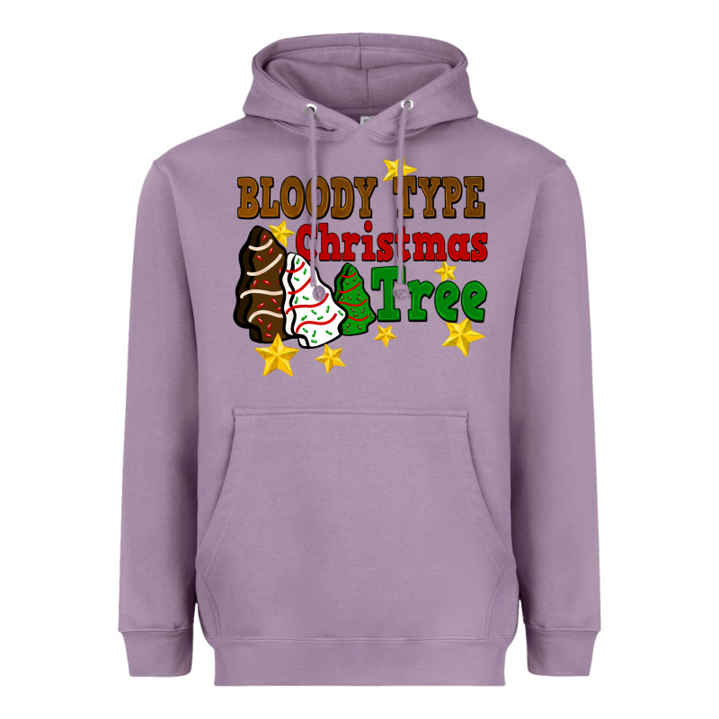 Bloody Type Christmas Tree Heavyweight Hoodie by FaDigitalArtStudio | Teevron