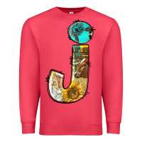 Cardinal farm life alphabet lowercase letters j Premium Sweatshirt - BundleAndBundleShop