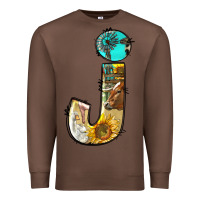 Chestnut farm life alphabet lowercase letters j Premium Sweatshirt - BundleAndBundleShop