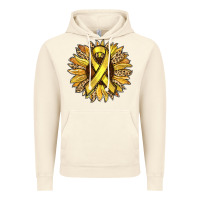 Vintage Artic Child Cancer Awareness Sunflower Vintage Hoodie - RanaPortraitStore