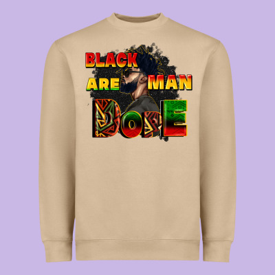 Black Man Are Dope Heavyweight Sweatshirt Designed By Cowgirlartshop