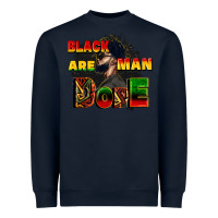 Navy black man are dope Heavyweight Sweatshirt - CowGirlArtShop