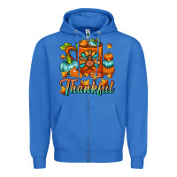 True Royal Thankful Thanksgiving Coffee Mug Zipper Hoodie - FaDigitalArtStudio